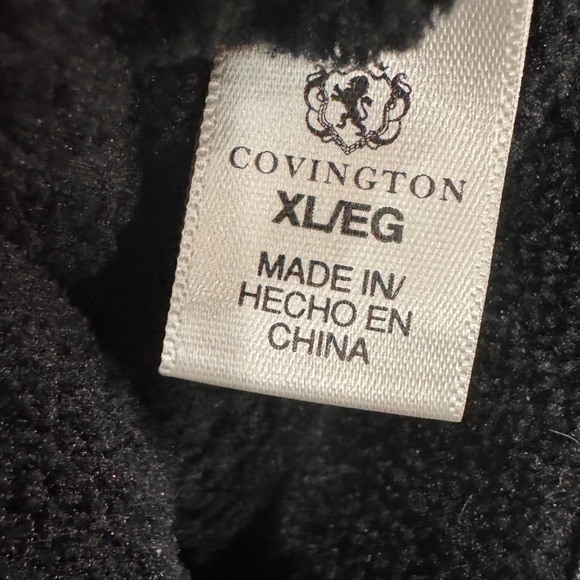 Covington size XL men’s leather black gloves - Picture 8 of 11